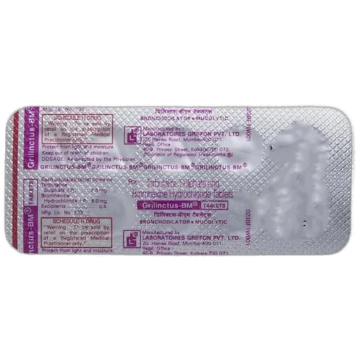 grilinctus bm tablet 10's